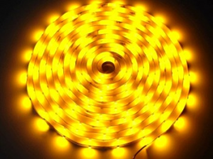 Taśma LED 3528 żółta 5m/300diod